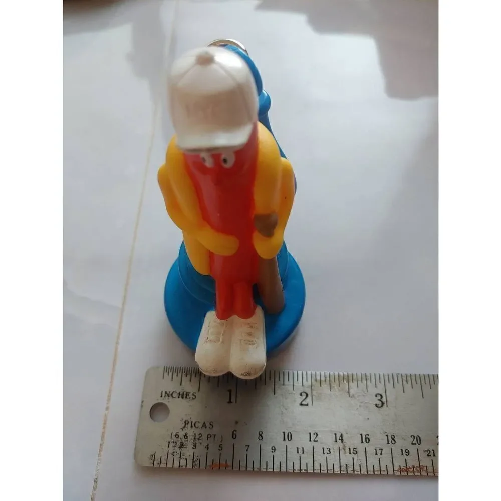 Vintage Nathan's Famous Hot Dog Baseball Player 4